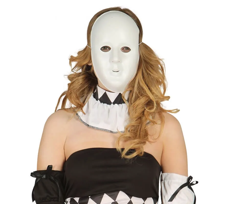 Maschera bianca. Ideale per decorare.